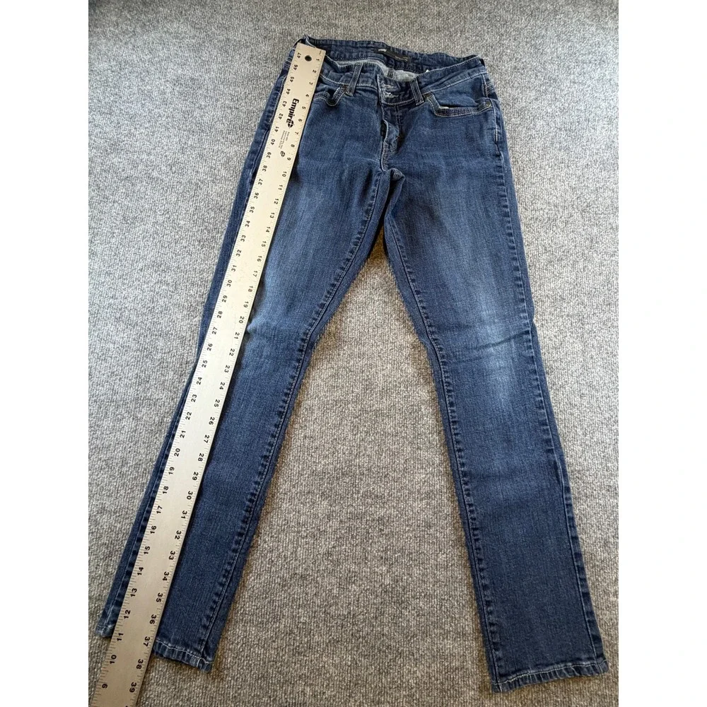 Levis 529 Curvy Skinny Leg Jeans Dark Wash Blue Denim Womens 8M W29 L32